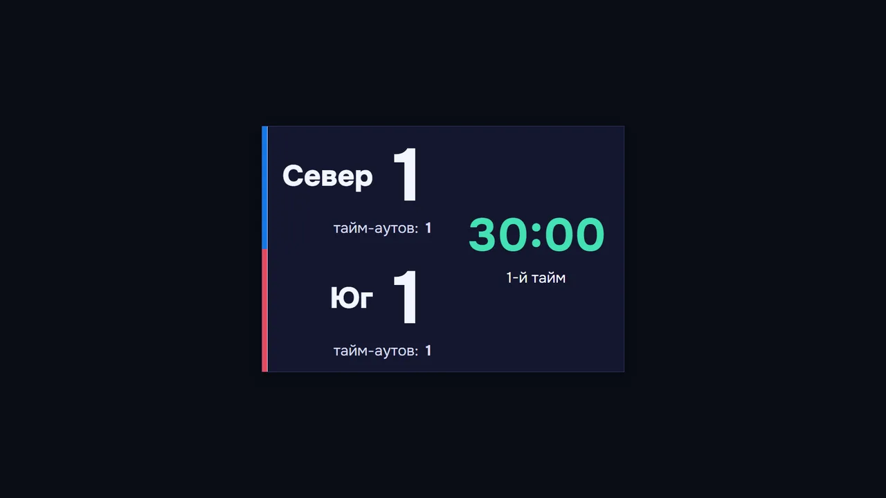 Гандбол — экран