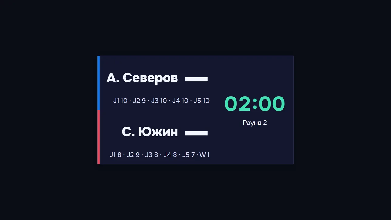 Бокс Elite — экран
